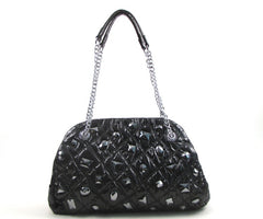 Glitzy Textured Faux Leather Shoulder Bag!